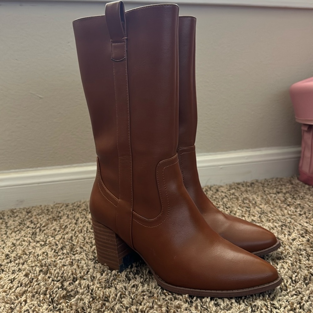 Mid calf boots